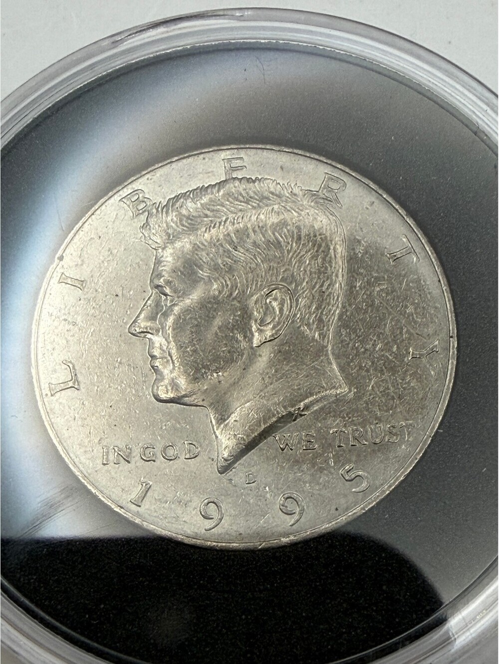1995-D Kennedy Half Dollar 50C Denver Mint Circulated Coin